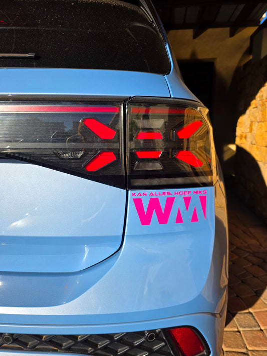 Transparent Car Sticker