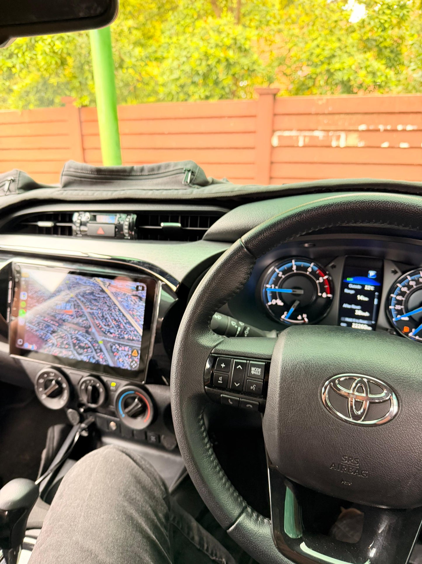Toyota Hilux Touch Screen Radio