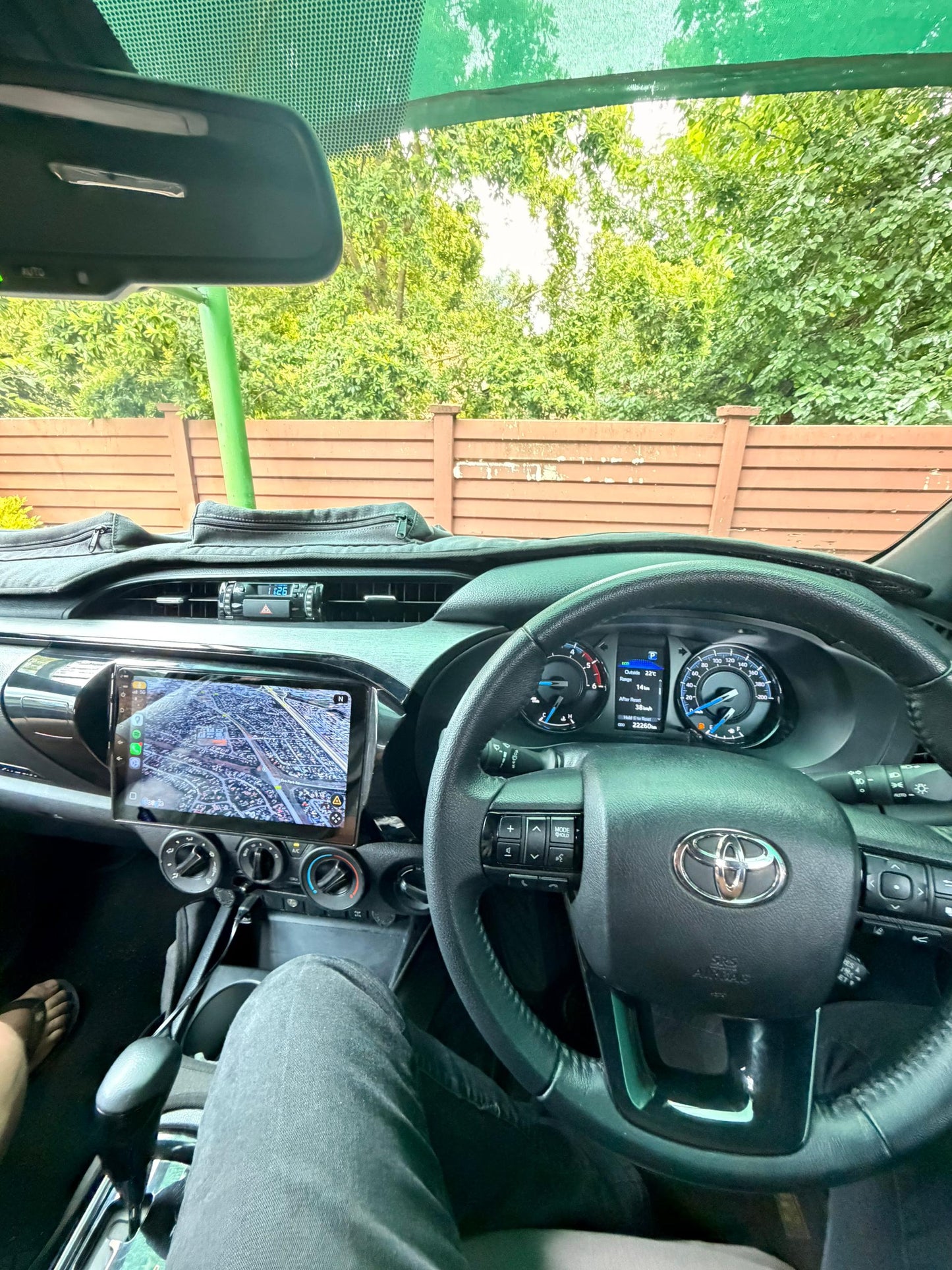 Toyota Hilux Touch Screen Radio