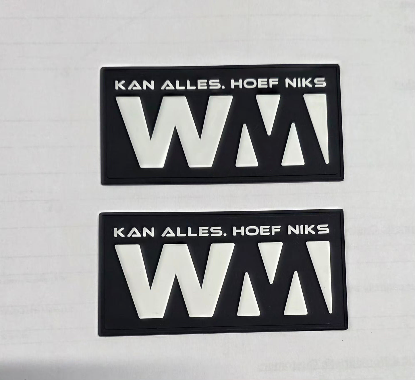 WM Rubber patches