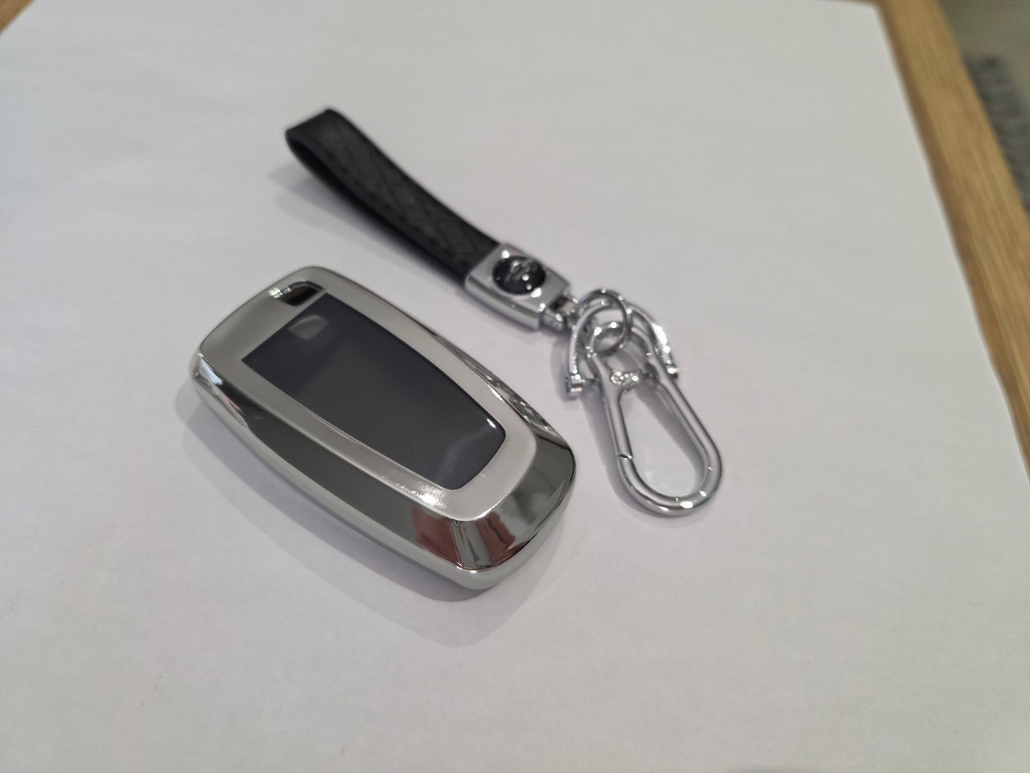 TPU Key Cover Clear - Ford Focus, Ecosport, Kuga, Mustang (N)