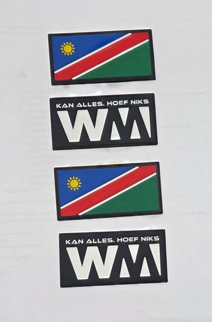 WM Rubber patches