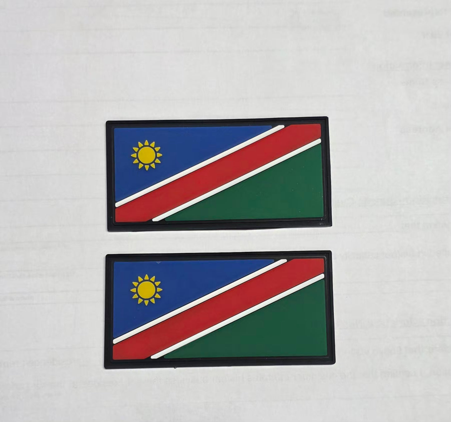WM Rubber patches